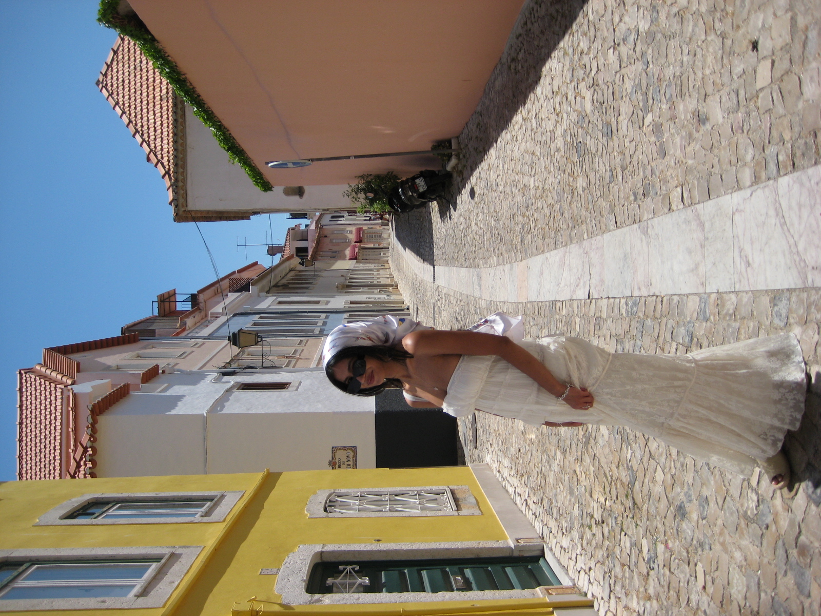Silk scarf outfit